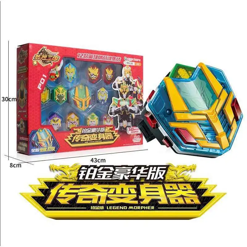 

Dream Three Heros Odd Sincere Heart Legend Hero Shapeshifting Robot Set Hero Brand Transformation Toy Full Set
