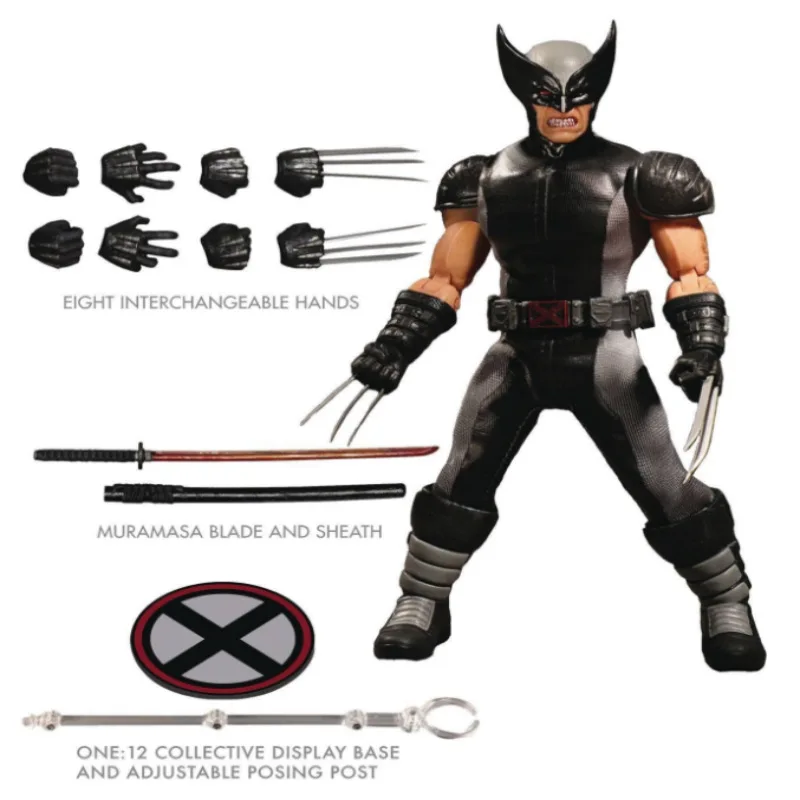 One: 12 Marvel X-men Росомаха коллективный супер герой 6 "шарнирная фигурка игрушки |
