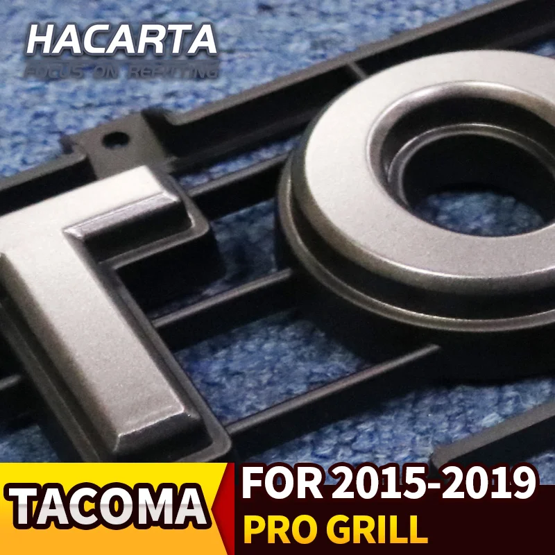 Передняя решетка для Tacoma TRD PRO 2016 17 18 2019 Черная гонок пластиковые автомобильные
