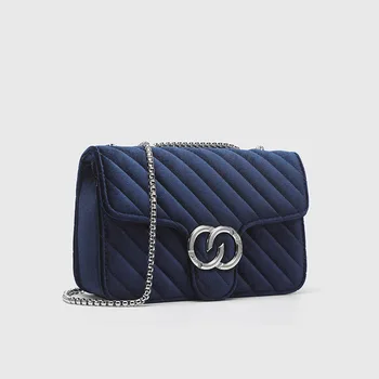 

Ladies Luxury Vintage Messenger Bags Soldier Color Chain Shoulder Crossbody Bags Fashion Designer Small Square Bags Channels CC