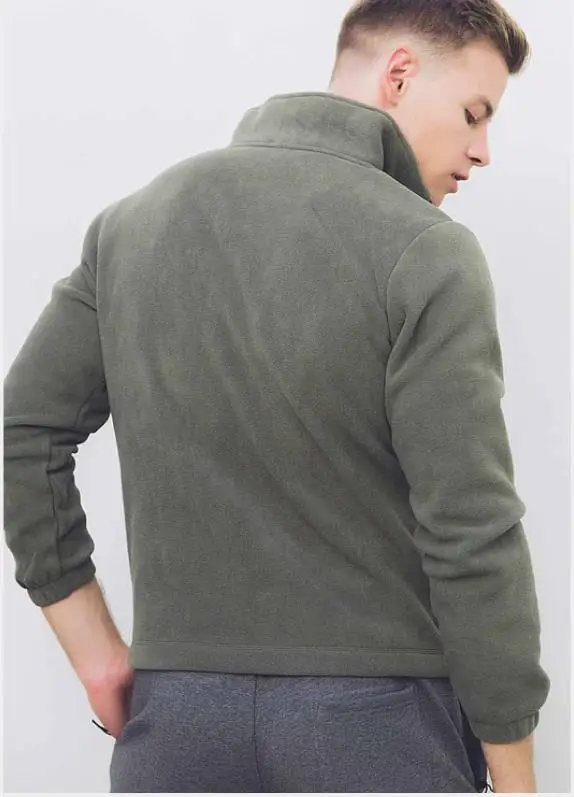 Xiaomi mijia Мужская Флисовая теплая куртка зимняя двойная бархатная зимняя куртка высокое качество
