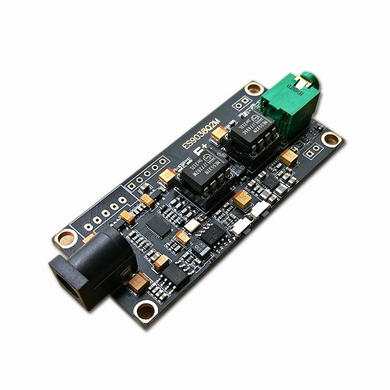 

NEW ES9038Q2M Decoder Board I2S Input ES9038 Asynchronous USB Module Can Be Used NE5532 OPA1612 AD8397 Op