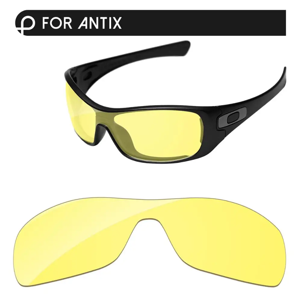 Papaviva кристально-желтые Сменные линзы для солнцезащитных очков Antix оправа UVA и UVB Защита