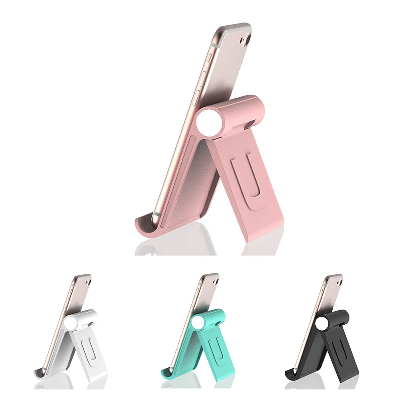 

Universal Plastic Phone Holder Stand Base For iPhone 7 8 X for Samsung for Xiaomi Smartphone Candy Color Mobile Phone Bracket