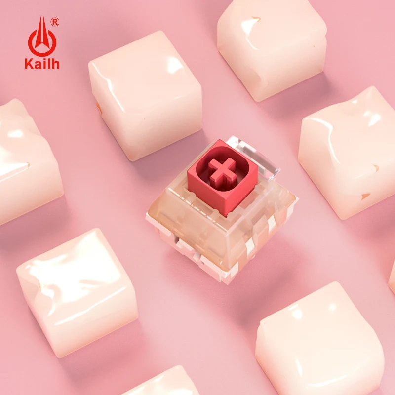 Kailh переключатель пудинга механическая клавиатура световая направляющая