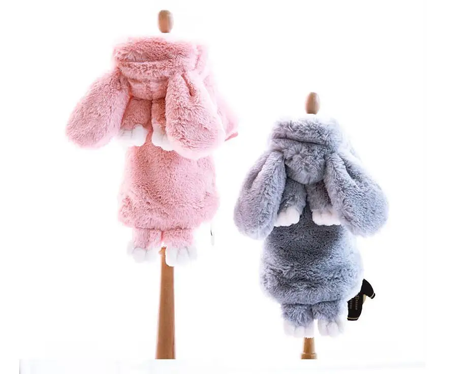 Зимняя одежда для собак роскошный воротник из искусственного меха, пальто для собак для маленьких собак, теплые утепленные куртки для домашних животных, розовые, синие цвета, пальто для собак