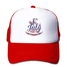 4 июля США EST.1776 Land That I Love 3D печатная забавная художественная раскладка унисекс сетчатая задняя Кепка Дальнобойщика черная