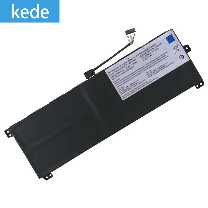 Kede BTY-M48 ноутбук Батарея для MSI PS42 8RB 8RA 8RC для MECHREVO S1 S1-C1 4ICP5/41/119 15,2 V 50WH/3390 мА-ч