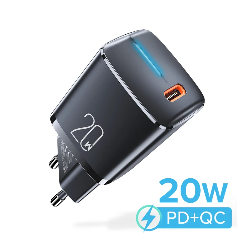 5v 1a usb QOOVI PD 20W Mini USB Type C Charger Fast Charging Wall Adapter Quick Charge 4.0 QC For iPhone 13 12 iPad Xiaomi Huawei Samsung usb c 61w Chargers