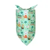 100PC/Lot Easter Dog Bandanas Scarf Colorful Eggs Cat Dog Bibs Triangular Bow Ties Pet Grooming Accessories 2