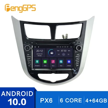 

Android 10.0 Touchscreen For Hyundai Verna 2011-2017 CD DVD Player GPS Navigation Multimedia Headunit FM Radio Carplay DSP 6Core