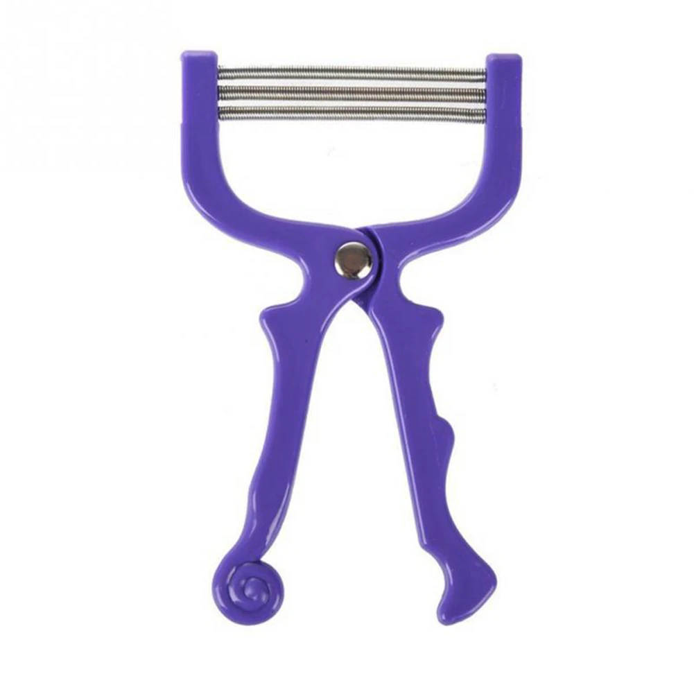 

Facial Hair Remover Tool Face Beauty 3 Spring Threading Stick Applicator Spatula Removal Epilator Safety without Injury