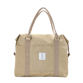 

Short Trip Travel Bag Women's Hand Lightweight Simple Luggage Bag Large Capacity Travel Bag Waterproof Shoulder Bag Gym Bag Men'