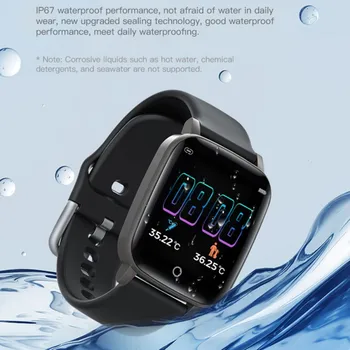 

Sports Smart Bracelet For Android Phone Heart Rate Sports Tracker Body Temperature Test, Waterproof Smart Watch