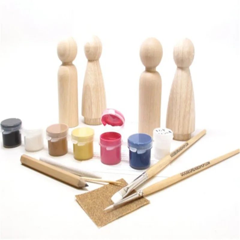 Wooden-Peg-Dolls-Unfinished-Kids-Toys-32Pcs-DIY-Figures-Waldorf-Wooden-Figurine-Weddings-Cake-Dolls-Decor (4)