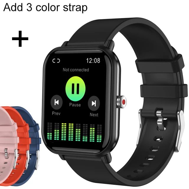 2021 Newest Smartwatch Body Temperature Detection Fitness Tracker Watches Bluetooth Weather Forecast IP68 Waterproof Smart Watch 