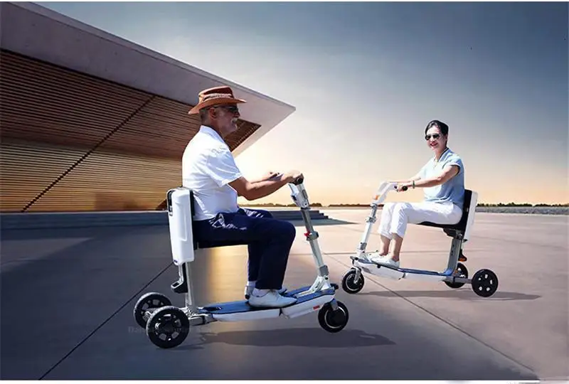 Disability Electric Scooter 3 Wheel Electric Scooter For Elderly Disabled Folding Electric Wheelchair (27)