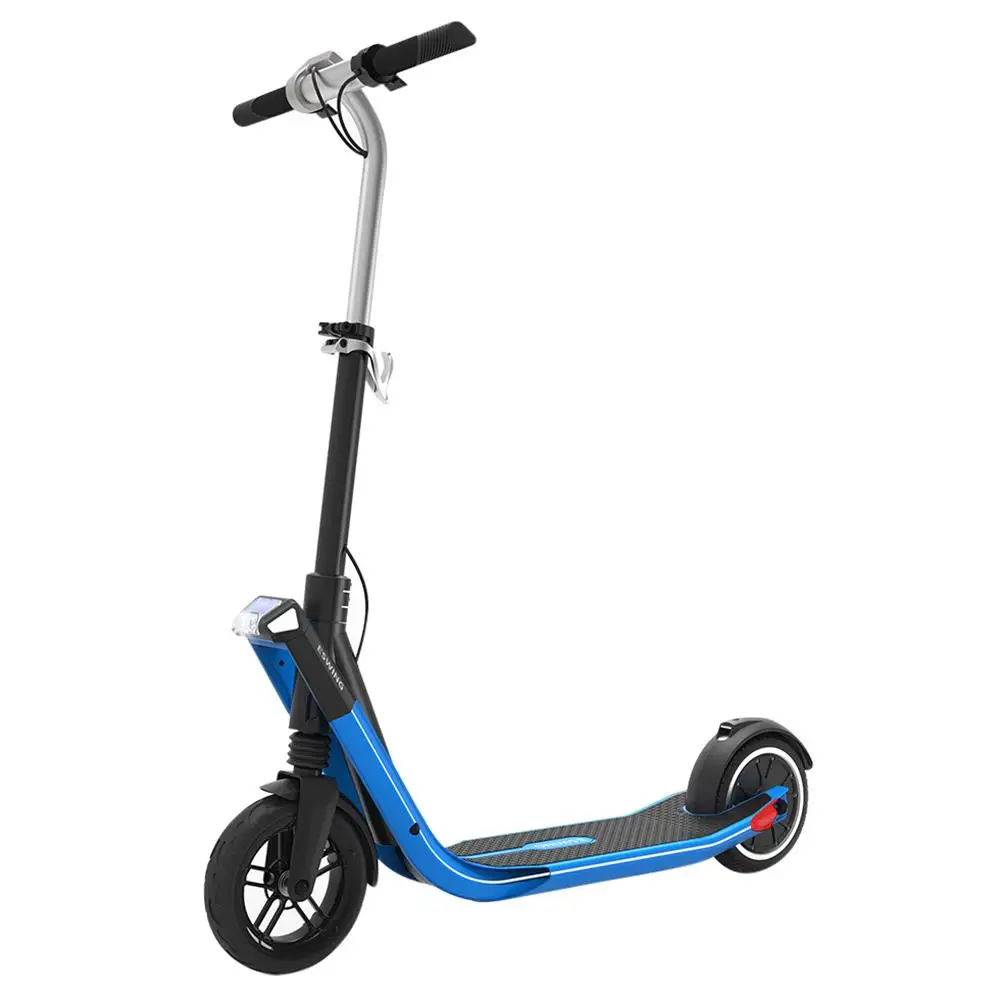 Original [Poland Stock] Eswing ESKICK Portable Folding Electric Scooter 250W Motor 25km/h 8 inch Solid Rear Anti-Skid Tire - Цвет: Синий