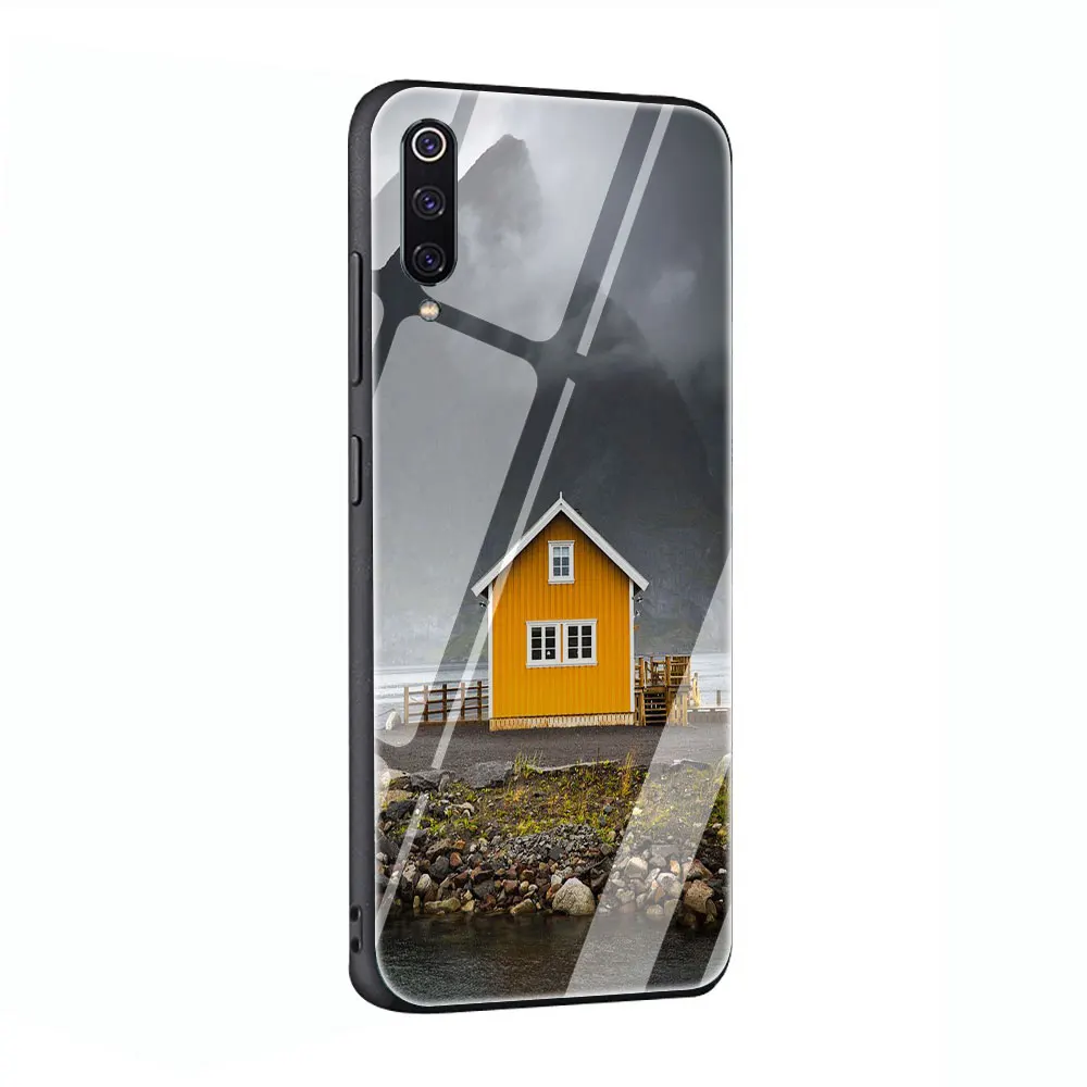 Норвегия дом закаленное Стекло крышка чехол для xiao Mi 8 Lite A1 A2 9 Redmi Note 5 6 7 Pro 6A 4X F1 - Цвет: G2