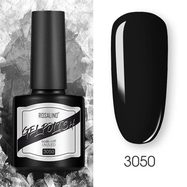 ROSALIND 8ml Gel Nail Polish Shiny Matte Effect Gel Polish For Manicure Nail Art Design Semi Permanent Painting Varnishes Gel RS17-3050