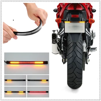 

Motorcycle LED Tail lamp Plate Light Brake Stop Turn Signal Strip for Aprilia RSV4 RSV4 FACTORY SHIVER GT TUONO R TUONO 750