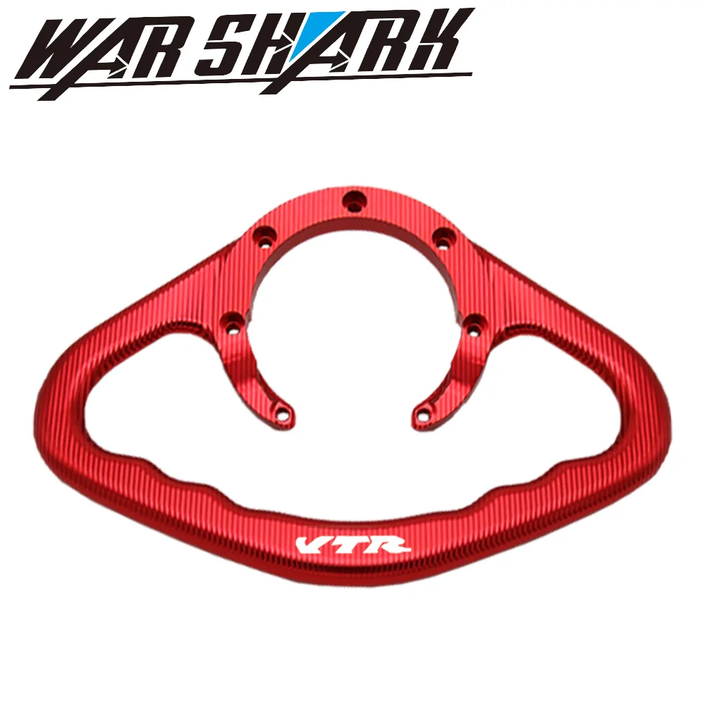 Red VTR logo Для Honda VTR1000F/FIRESTORM VTR 1000 F 1998-2005 мотоциклетные пассажирские рукоятки рукоятка бак поручень ручка подлокотник - Цвет: Red VTR logo