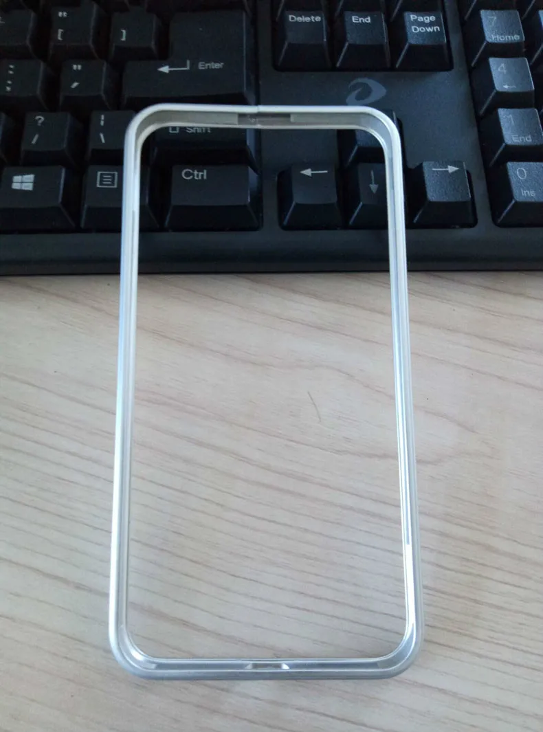 Роскошный Алюминиевый металлический бампер для iPhone 7 8 Plus X XR XS MAX внутренний противоударный защитный корпус телефона для iPhone 5S, SE 6 6s Plus