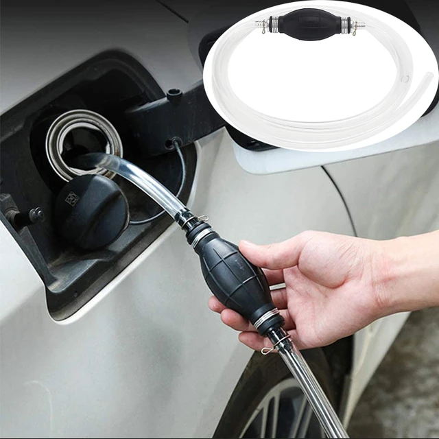 Pompe à Essence Manuelle et Universelle pour Voiture, Tuyau d'Aspiration  Durable pour Liquide, Réglage du Carburant et Diesel - AliExpress