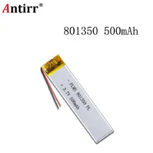 3.7 V 801350 081350 500mah z płyta ochronna używana do baterii litowej bluetooth MP3 MP4