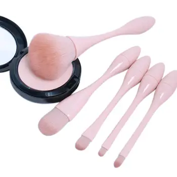 

Mini Makeup Brush Set Loose Powder Foundation Brush Blush Eyeshaow Brush Plastic Brush Kit