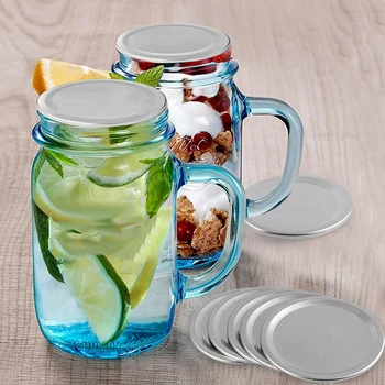 100 Pcs Wide Mouth Canning Lids 3