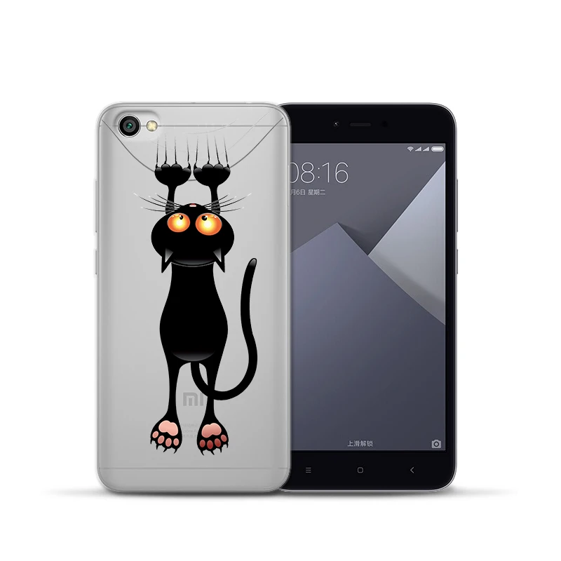 С изображением кота из мультфильма и роскошный кожаный Капа для Xiaomi Redmi Mi 8 6 CC9 A2 Lite 5X 6X A1 6A 4X 4A 5 9 Plus Note 4 5A премьер-профессионал чехол Coque Etui