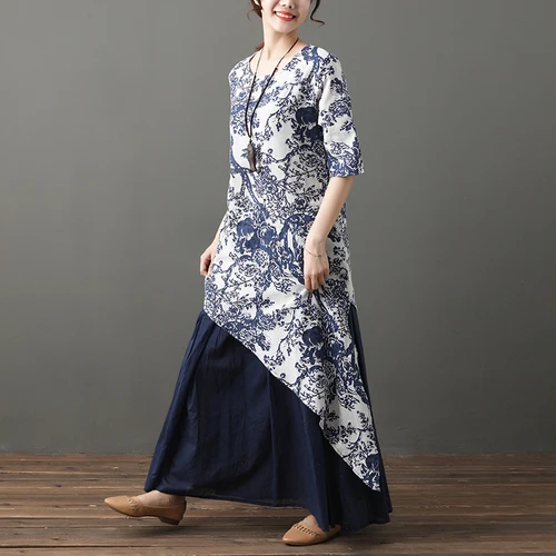 Осенние повседневные свободные платья vestido de festa, удобные женские платья, Новое поступление, торжественное платье, женское элегантное китайское платье