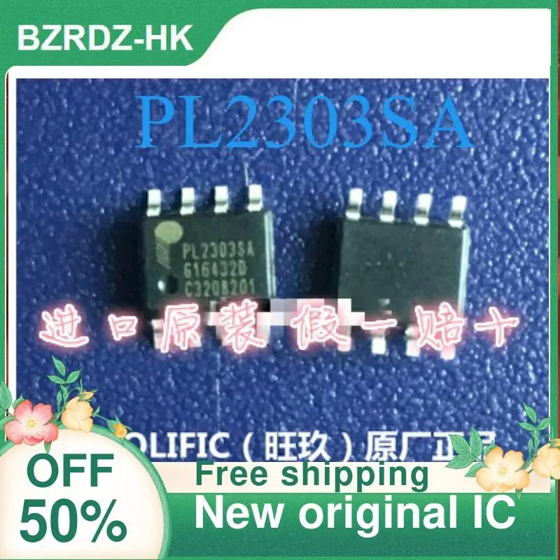 

4 шт., PL2303SA PL-2303SA SOP-8, новая оригинальная интегральная схема