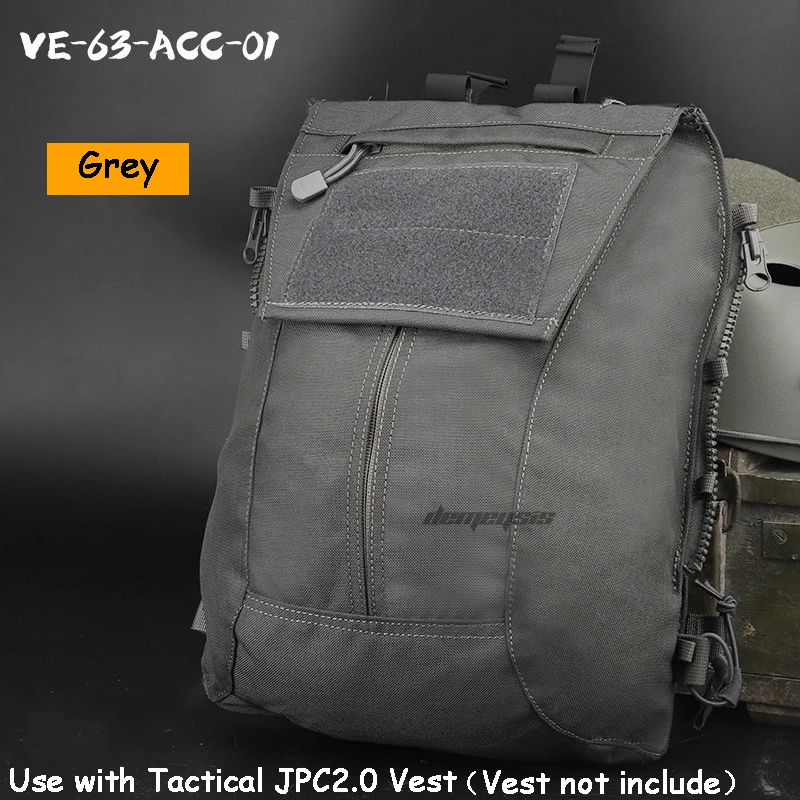 grey Военный тактический жилет Сумка Molle прочный охотничий стрельба страйкбол жилет аксессуары Сумки на открытом воздухе Пейнтбол армейский боевой жилет сумки - Цвет: grey
