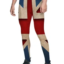 Брюки с британским флагом, мужские Леггинсы с карманами, пижамы, вечерние, из искусственной кожи, износостойкость, дышащая, спортивная одежда для беременных, высокая посадка