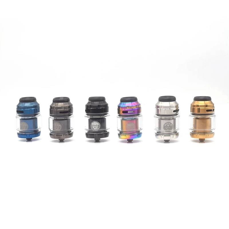 

Newest Zeus X RTA 25mm Diameter Vape Tank 4.5ml 510 Thread 810 Drip Tip Atomizer Leak Proof RTA for Mech Mod Hookah Vapor