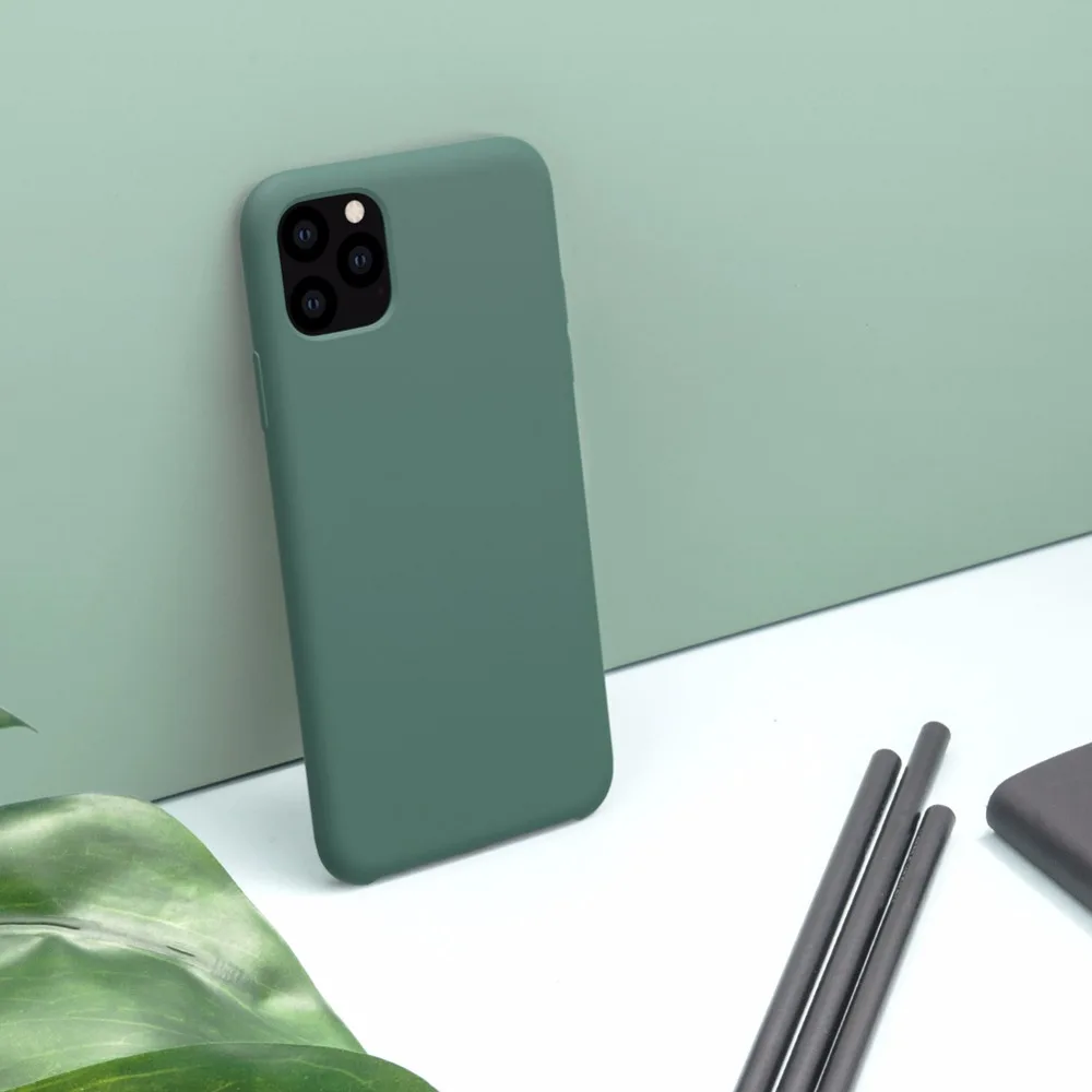 10 шт./лот защитный чехол Nillkin Flex Pure для iphone 11 pro 5,8 дюймов жидкий силиконовый резиновый противоударный чехол для телефона