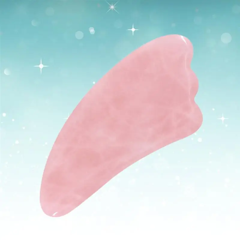 1 Pc Scrapping Stone Comfortable Natural Smooth Massager Piece for Eye Cheek Forehead