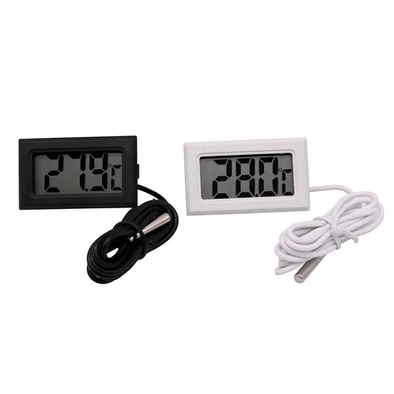 

1 Pcs 1.5V Electronic Digital Thermometer No Battery Minus 50 Degrees Celsius - 110 Degrees Celsius Pet Aquarium Home LED