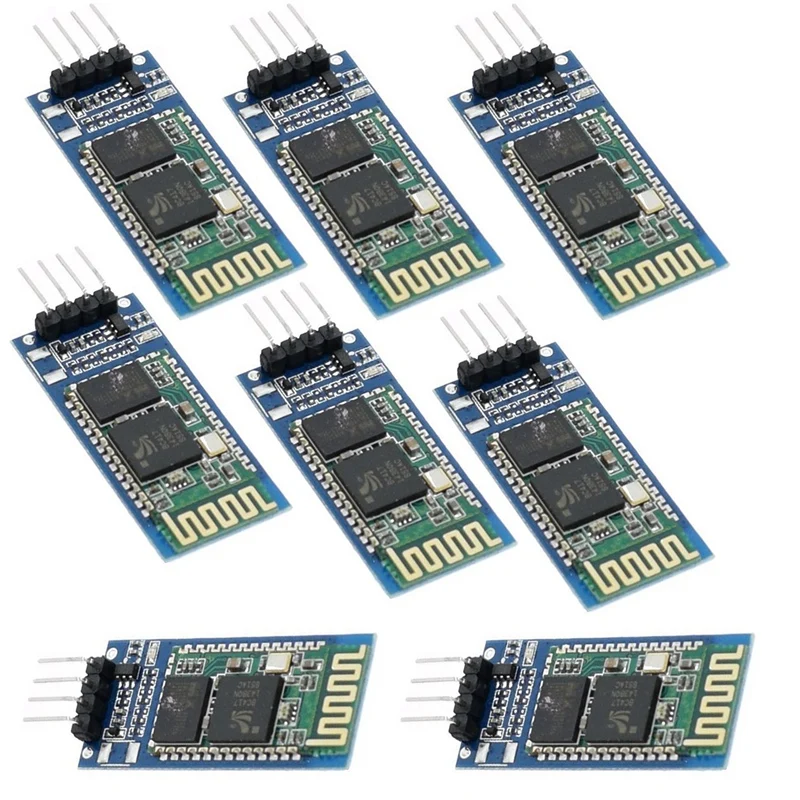 AM05 10Pcs HC06 HC 06 Беспроводной Серийный 4 Pin Bluetooth радиочастотный приемопередатчик
