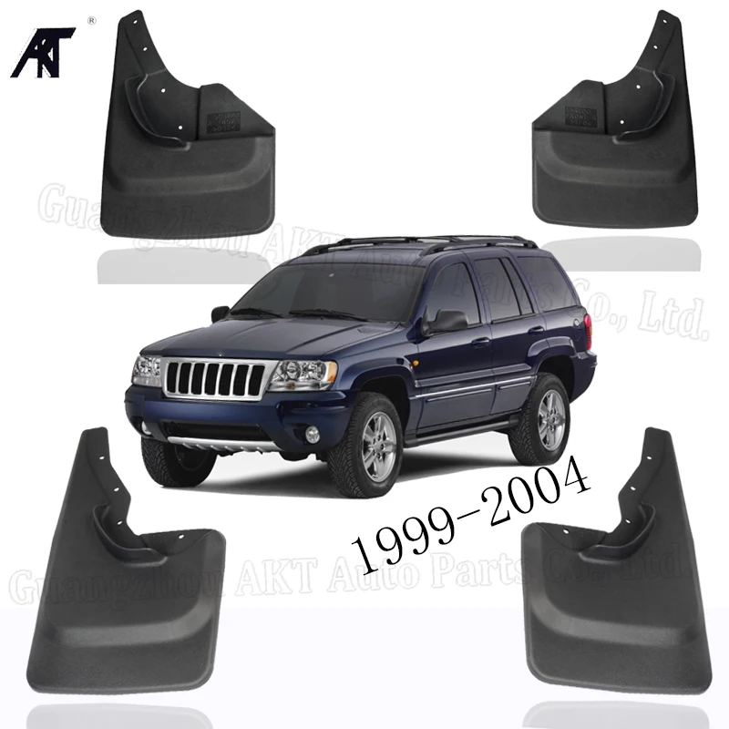 Брызговики для Jeep Grand Cherokee 1999-2004 выпуска только грязезащитные щитки с винтами |