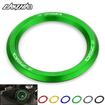 

Z750 Motorcycle Ignition Cover Key Switch Ring CNC Aluminum Accesories for Kawasaki Z750 2007 2008 2009 2010 2011 2012
