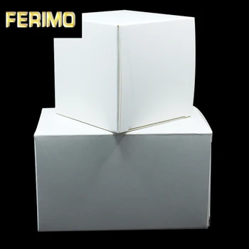 

100pcs/Lot Kraft Paperboard Gifts Boxes Crafts Jewelry Package Box for DIY Cookies Chocolate Storage Paper Box Carton Retail