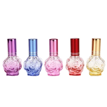 

5 Pcs 8Ml Car Spray Glass Perfume Bottle Portable Perfume Sub-Bottle Spray Bottle Atomizer