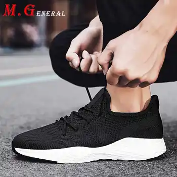

Sneakers for Men Low Top Tenis Shoes Man Mesh Breathable Casual Shoe Summer Men's Slip-ons Vulcanized Shoes Big Size Walking C51