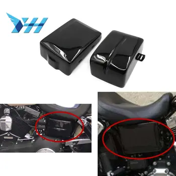 

Black Battery Side Covers For Harley Dyna Fat Street Bob Low Rider FXDL Wide Glide Wide Glide FXDWG 2012-2017 Switchback FLD