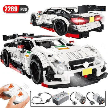 

2289pcs City Remote Control Electric Racing Car Building Blocks For Technic RC/non-RC Supercar Bricks Toys for boys