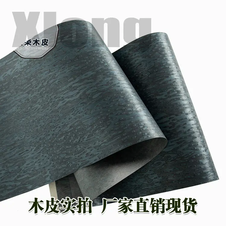 

L:2.5Meters Width:55cm Thickness:0.3mm Technology Cat's Eye Wood Skin Blue Cat's Eye Wood Skin Rabbit Baby Cat's Eye Wood
