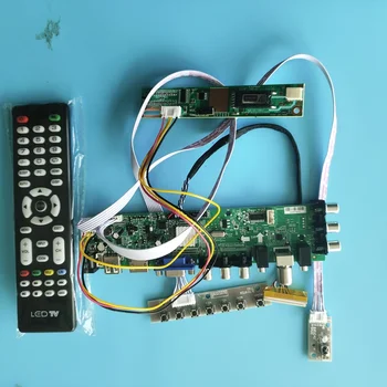 

Kit for LP154W01 remote DVB-C LCD VGA AV digital 1 CCFL TV controller board USB HDMI screen 30pin 3363 DVB-T 15.4" 1280X800